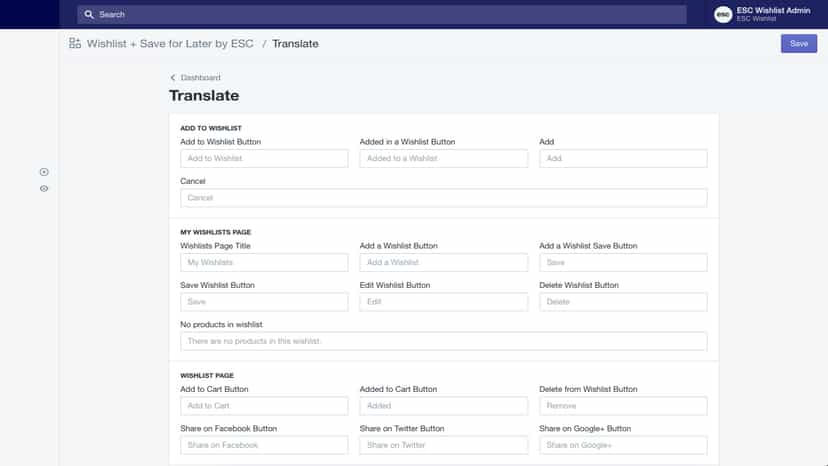Provide translations or alternative text for all content.